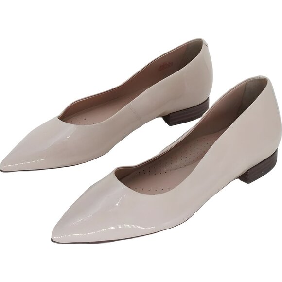 Marc Joseph Womens Bianca Pointed Toe Flats Tan Shoes 8.5 US - Picture 2 of 6